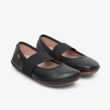 Camper Right Ballerinas Black - Kids Singapore RMKBUM-194